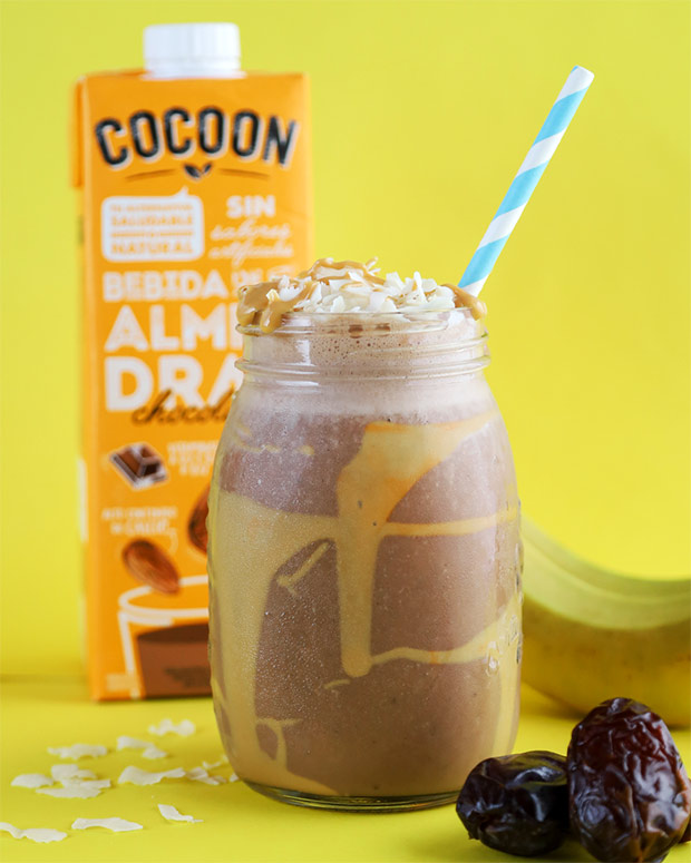 Smoothie de banana y chocolate - Cocoon