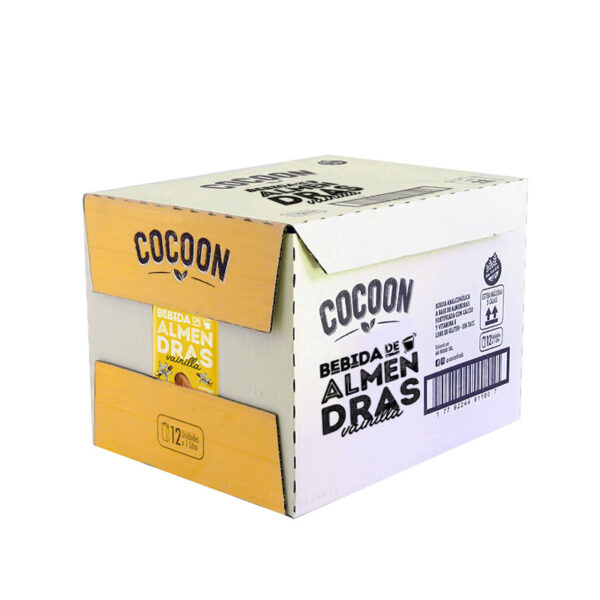 Cocoon - Bebida de Almendras sabor Vainilla - Pack x 12