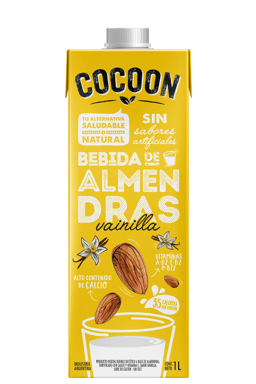 Cocoon - Bebida de Almendras sabor Vainilla