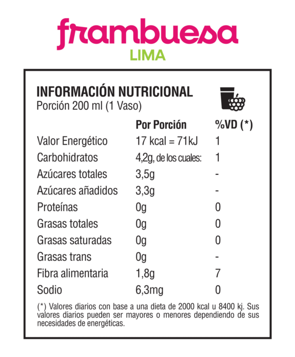 Frambuesa Lima – Pack x 12 - Image 3